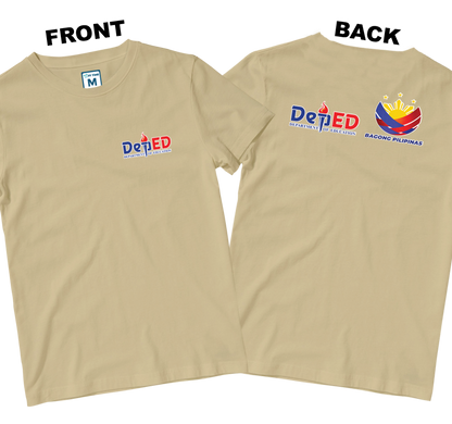 Cotton Shirt: DepEd Pocket 2 (Front and Back)