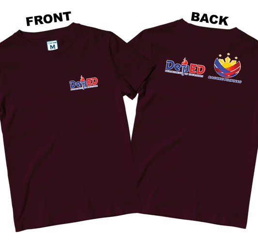 Cotton Shirt: DepEd Pocket 2 (Front and Back)