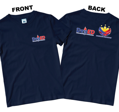 Cotton Shirt: DepEd Pocket 2 (Front and Back)
