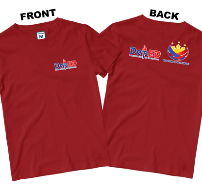 Cotton Shirt: DepEd Pocket 2 (Front and Back)