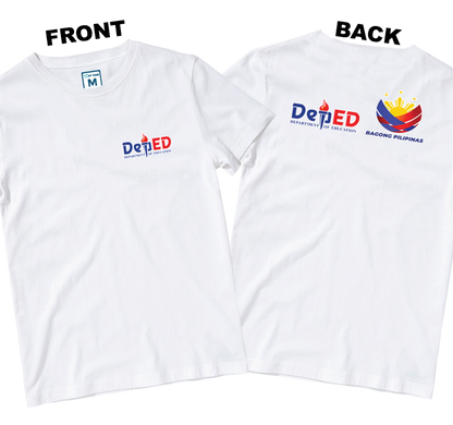 Cotton Shirt: DepEd Pocket 2 (Front and Back)