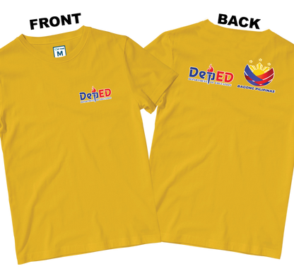 Cotton Shirt: DepEd Pocket 2 (Front and Back)