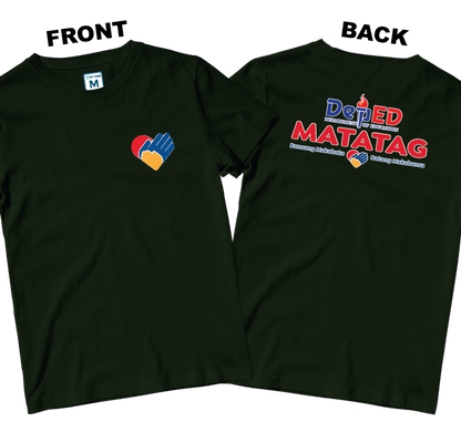 Cotton Shirt: Small Heart DepEd (Front and Back)