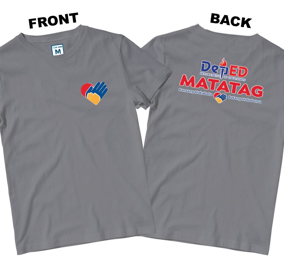 Cotton Shirt: Small Heart DepEd (Front and Back)