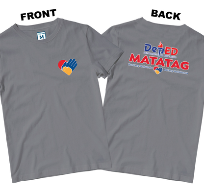 Cotton Shirt: Small Heart DepEd (Front and Back)