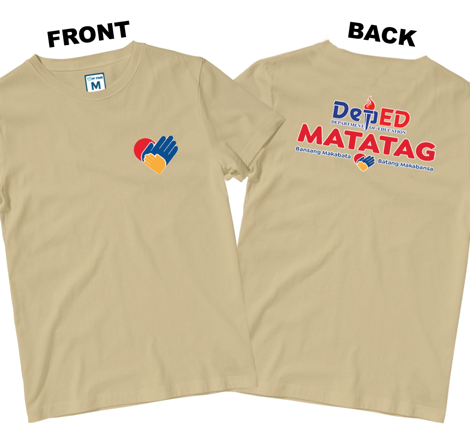 Cotton Shirt: Small Heart DepEd (Front and Back)