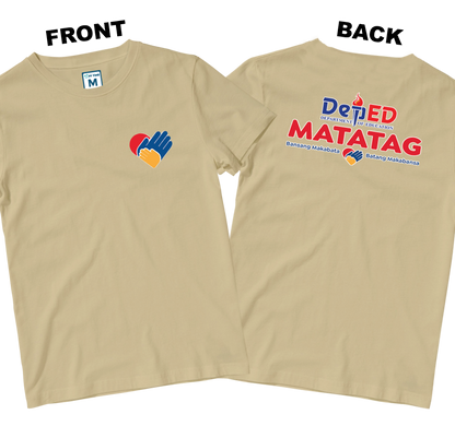 Cotton Shirt: Small Heart DepEd (Front and Back)