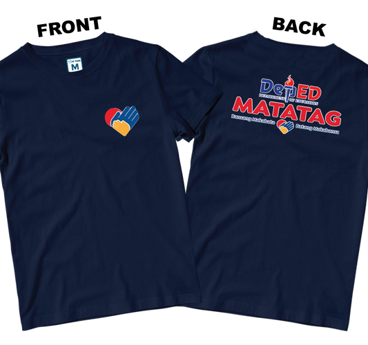 Cotton Shirt: Small Heart DepEd (Front and Back)