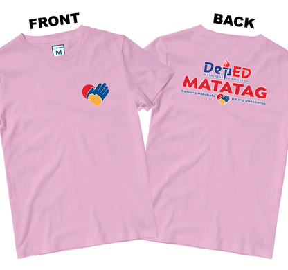 Cotton Shirt: Small Heart DepEd (Front and Back)