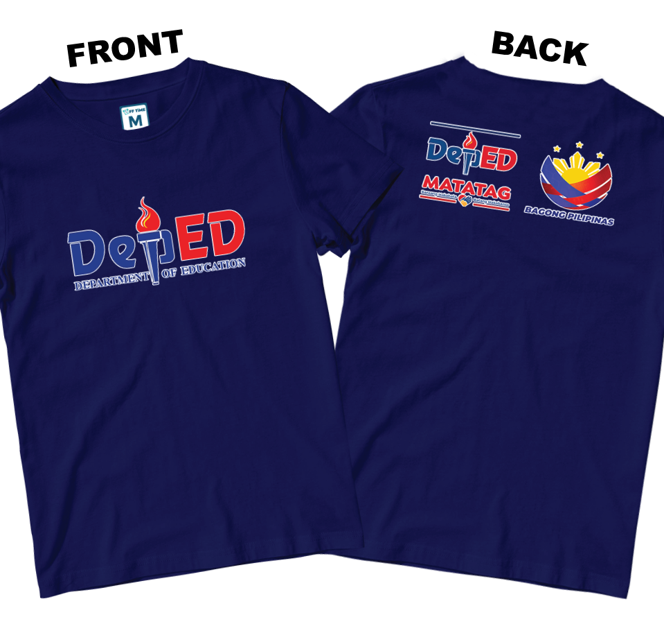 Cotton Shirt: Small Heart DepEd (Front and Back)