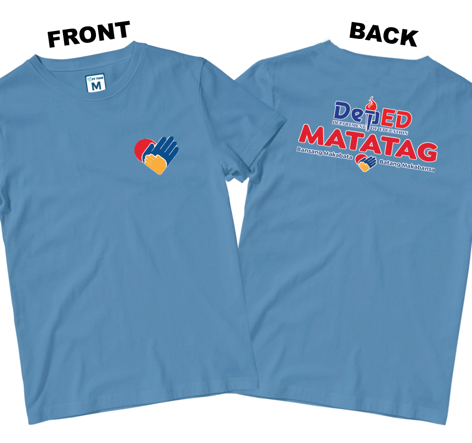 Cotton Shirt: Small Heart DepEd (Front and Back)