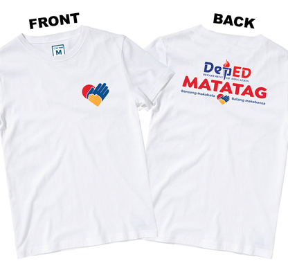Cotton Shirt: Small Heart DepEd (Front and Back)