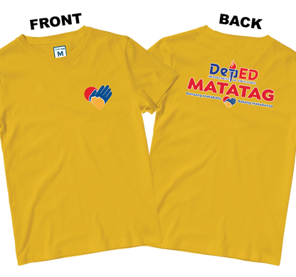 Cotton Shirt: Small Heart DepEd (Front and Back)
