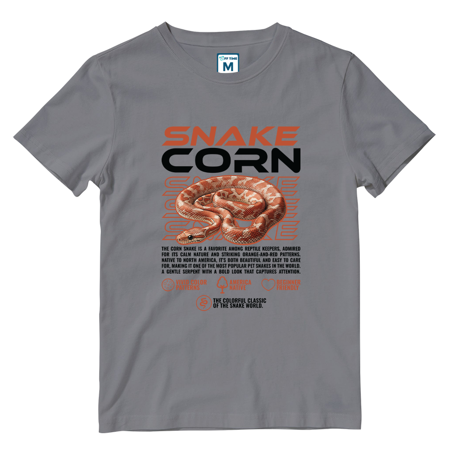 Cotton Shirt: Snake Corn