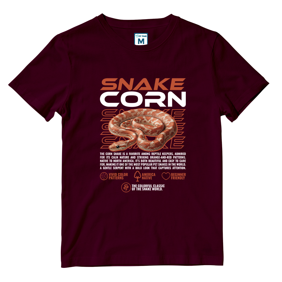 Cotton Shirt: Snake Corn