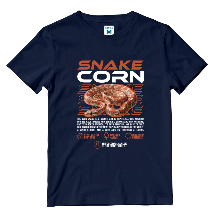 Cotton Shirt: Snake Corn