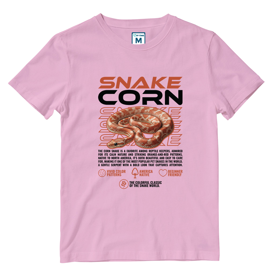 Cotton Shirt: Snake Corn