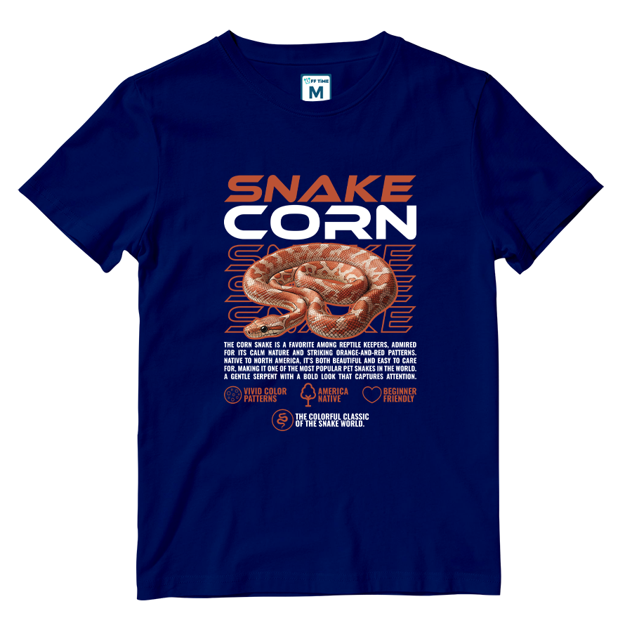 Cotton Shirt: Snake Corn