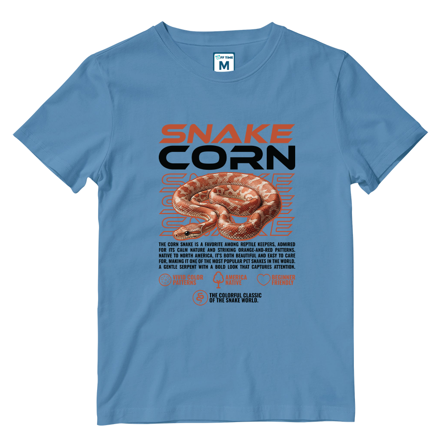 Cotton Shirt: Snake Corn
