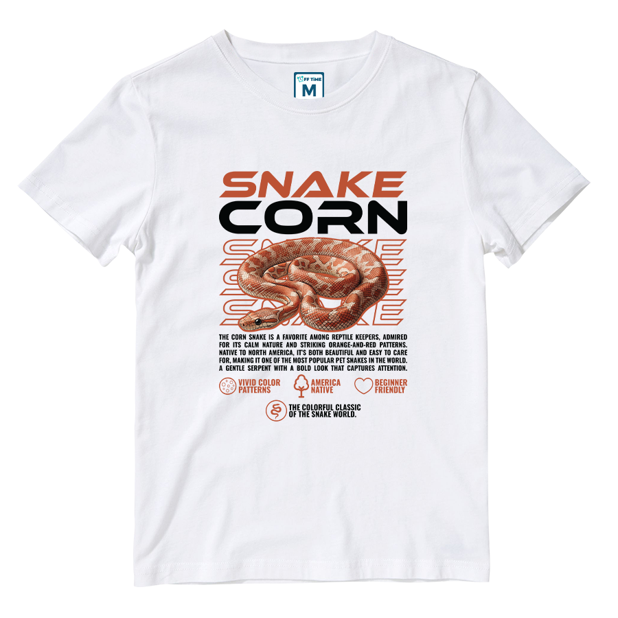 Cotton Shirt: Snake Corn