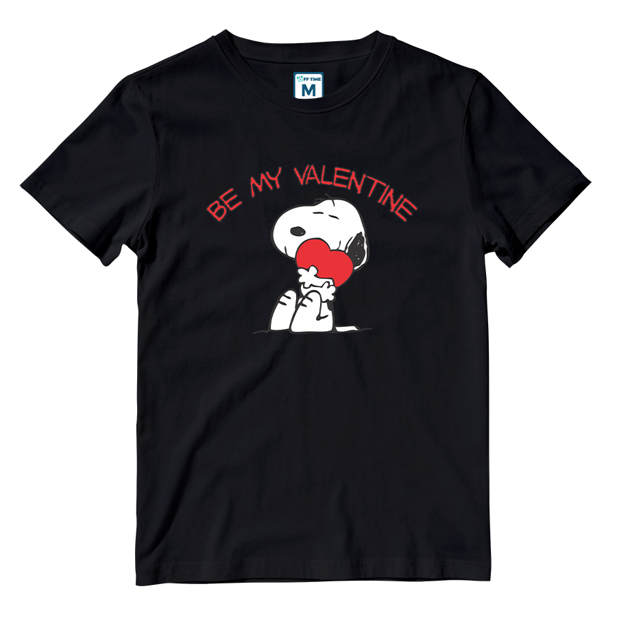 Cotton Shirt: Snoopy Be My Valentine