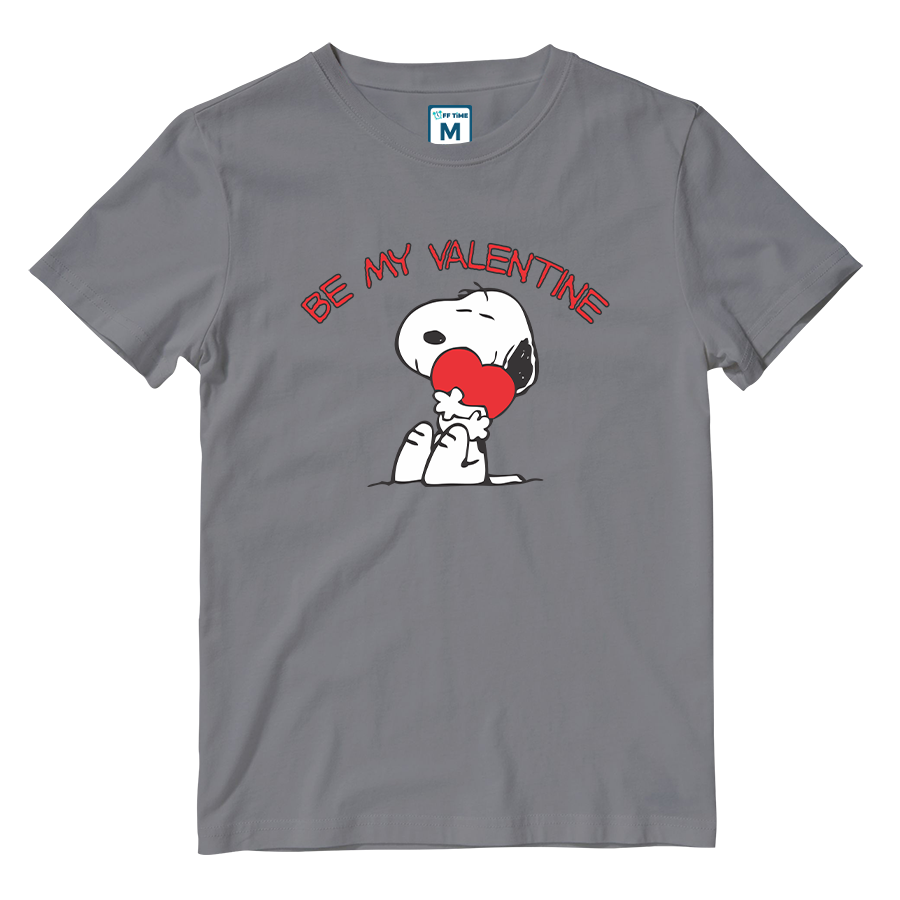 Cotton Shirt: Snoopy Be My Valentine