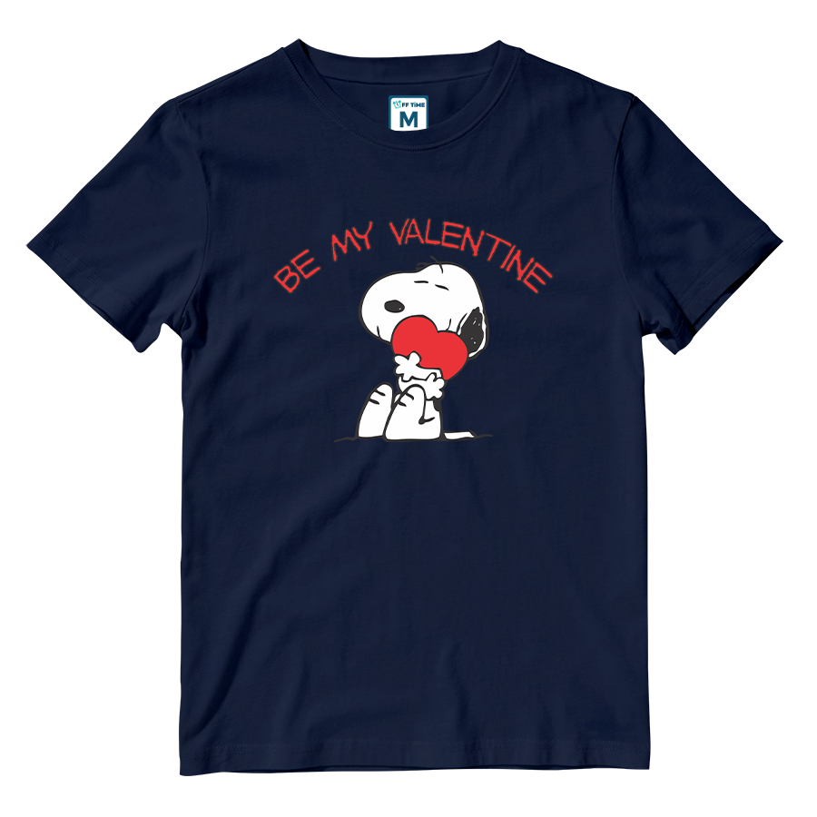 Cotton Shirt: Snoopy Be My Valentine