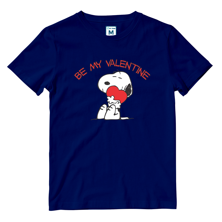 Cotton Shirt: Snoopy Be My Valentine
