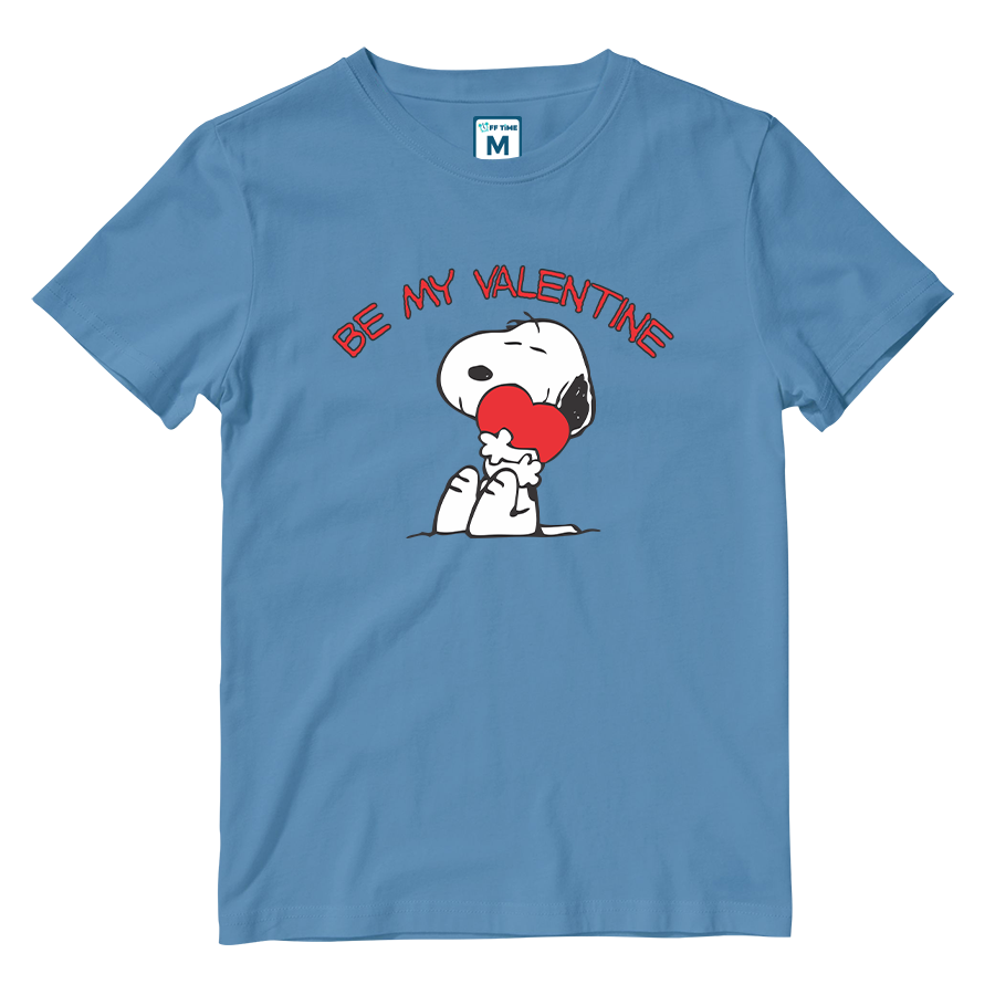 Cotton Shirt: Snoopy Be My Valentine