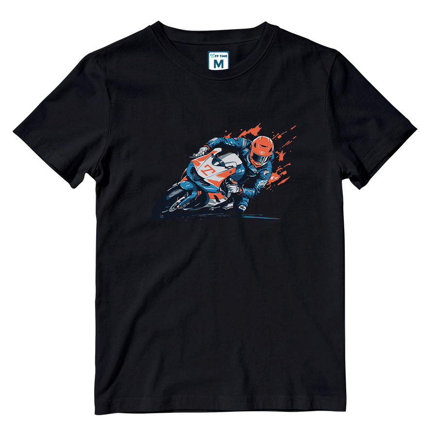 Cotton Shirt: Speed Flames
