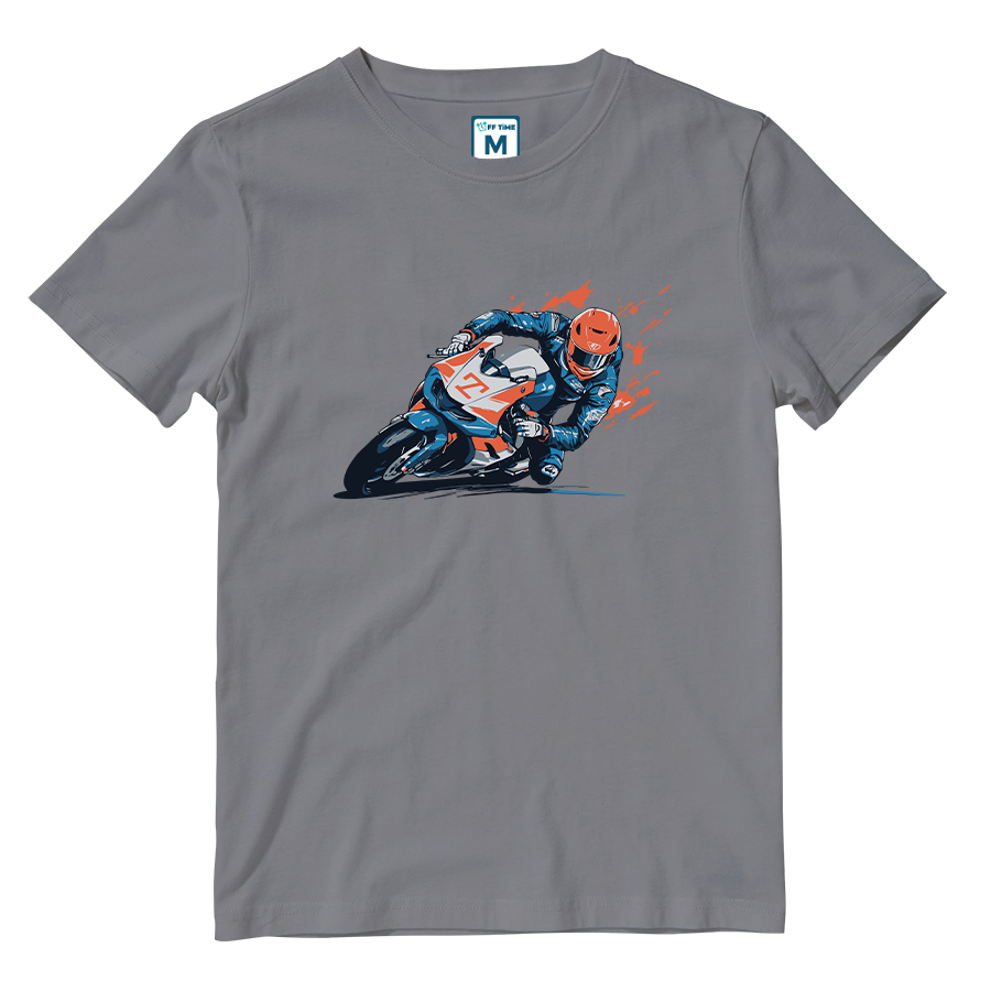 Cotton Shirt: Speed Flames