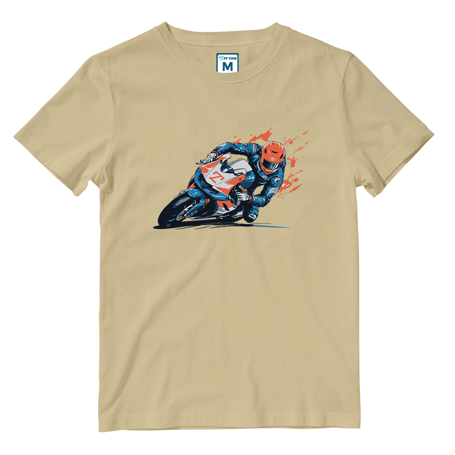 Cotton Shirt: Speed Flames