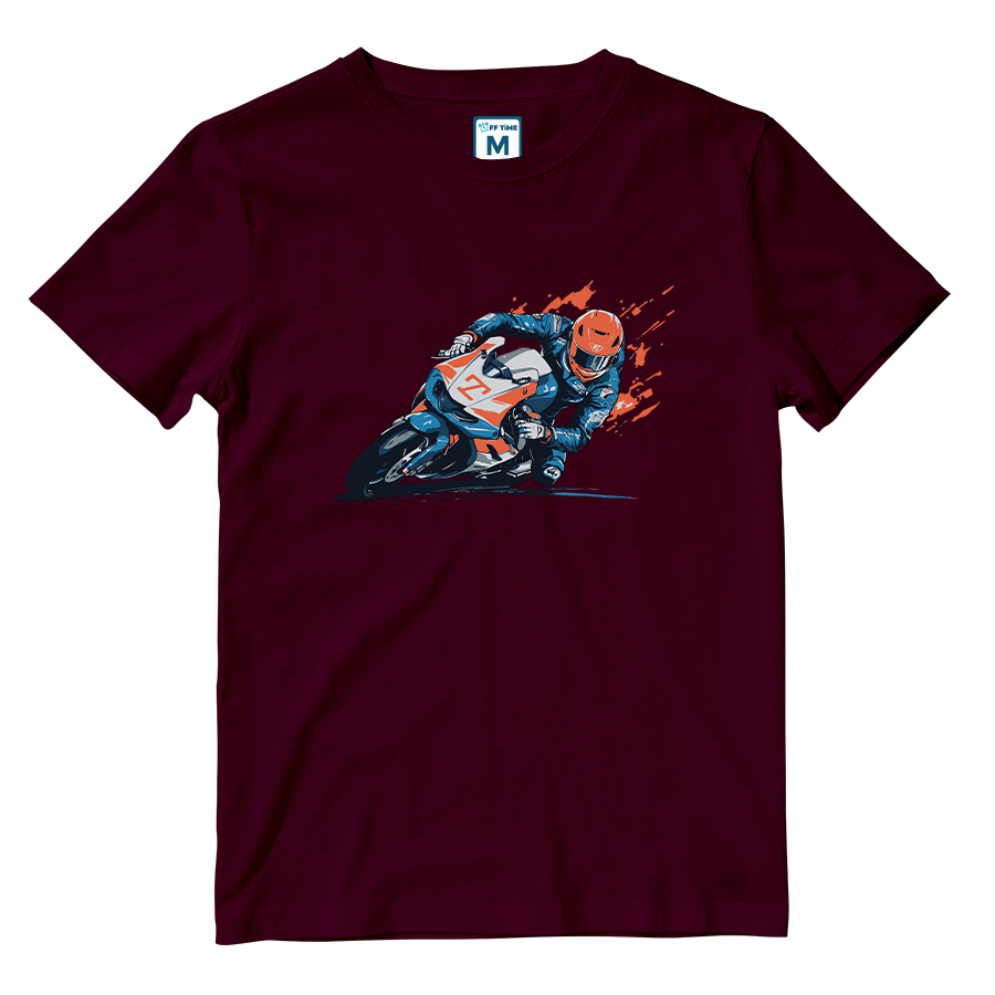 Cotton Shirt: Speed Flames