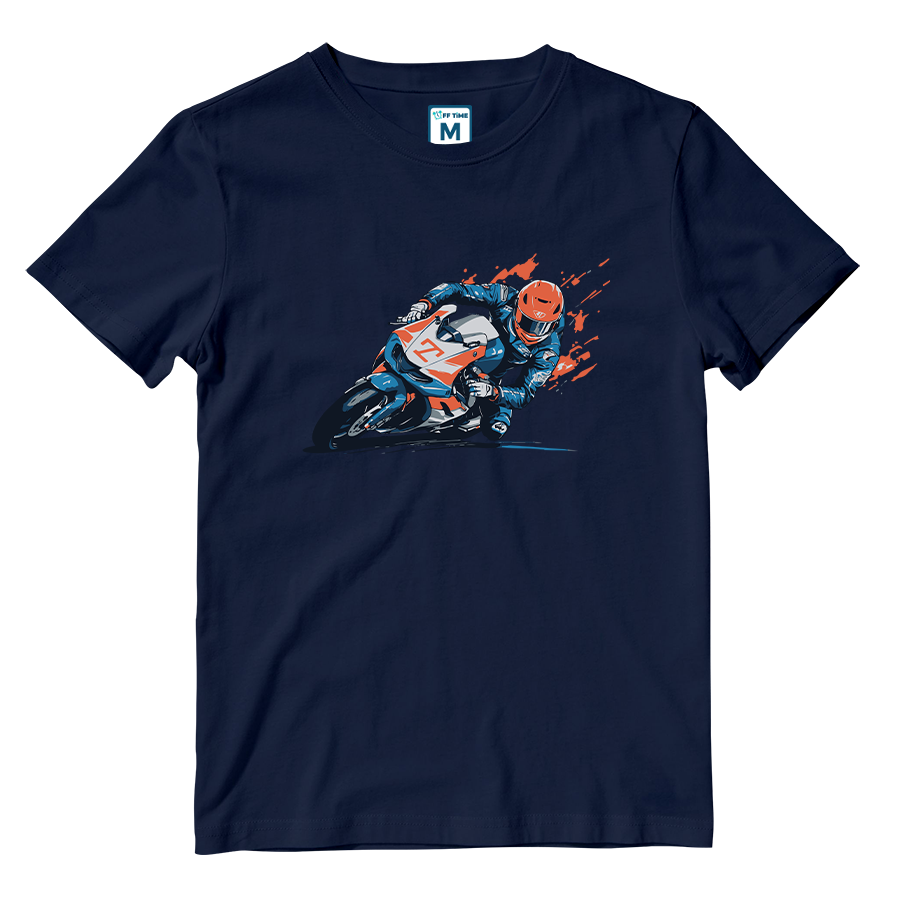 Cotton Shirt: Speed Flames