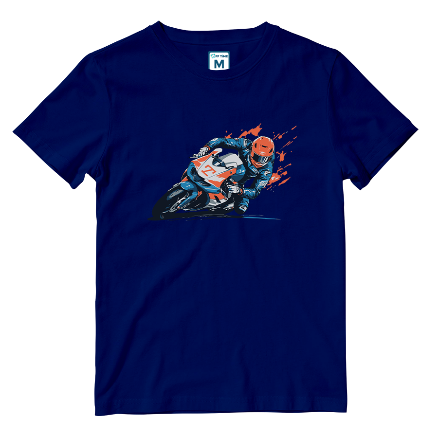 Cotton Shirt: Speed Flames