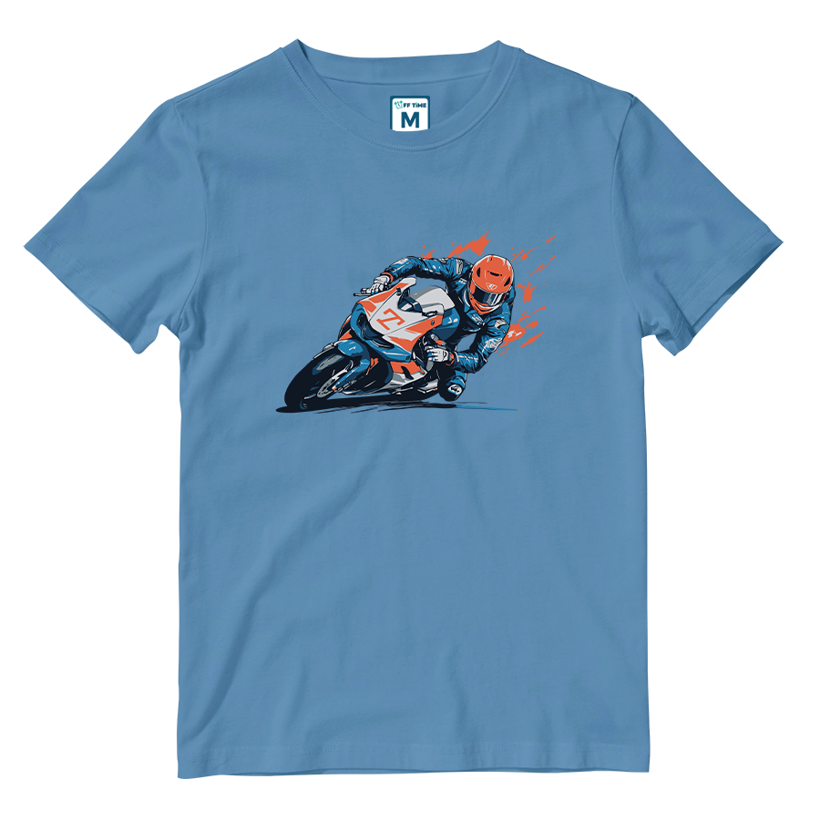 Cotton Shirt: Speed Flames