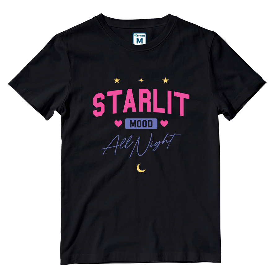 Cotton Shirt: Starlit Mood