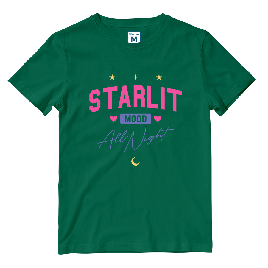 Cotton Shirt: Starlit Mood