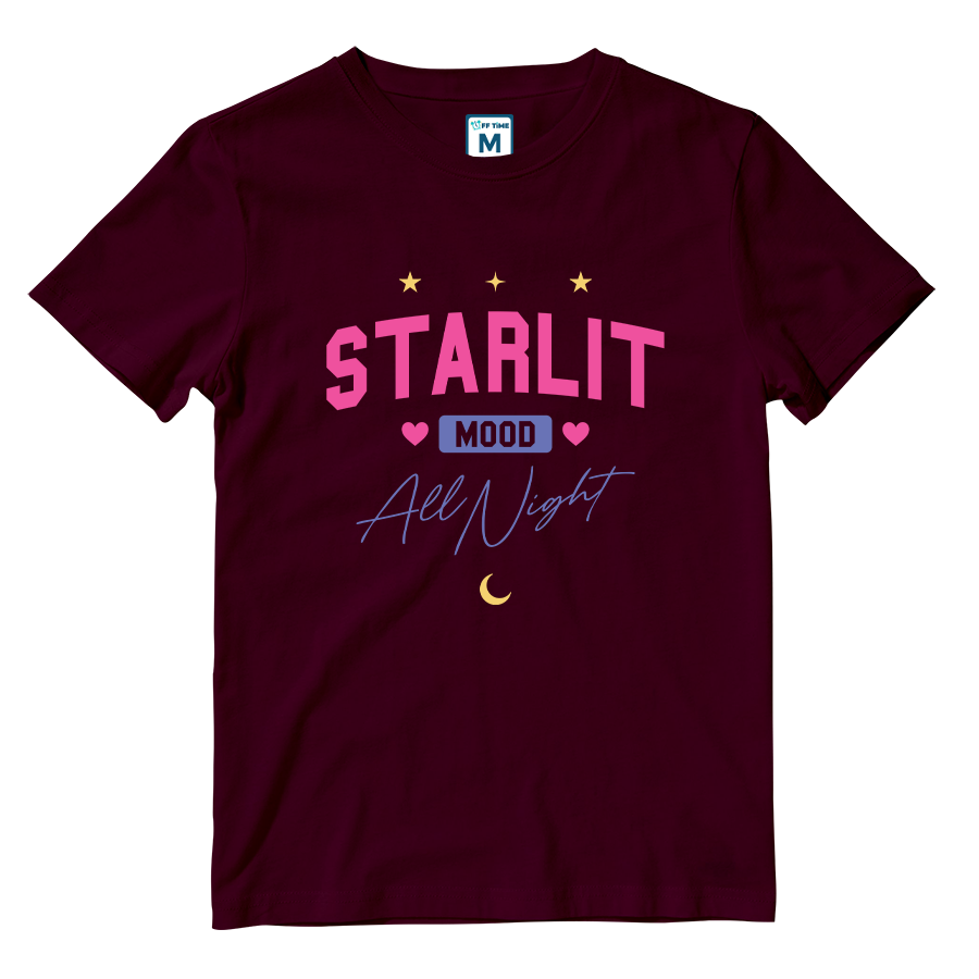 Cotton Shirt: Starlit Mood