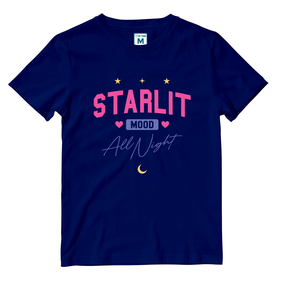 Cotton Shirt: Starlit Mood