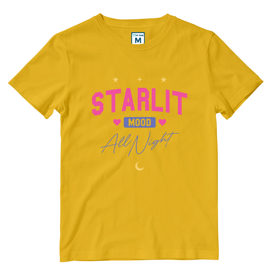 Cotton Shirt: Starlit Mood