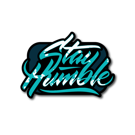 Acrylic Vehicle Badge: Stay Humble
