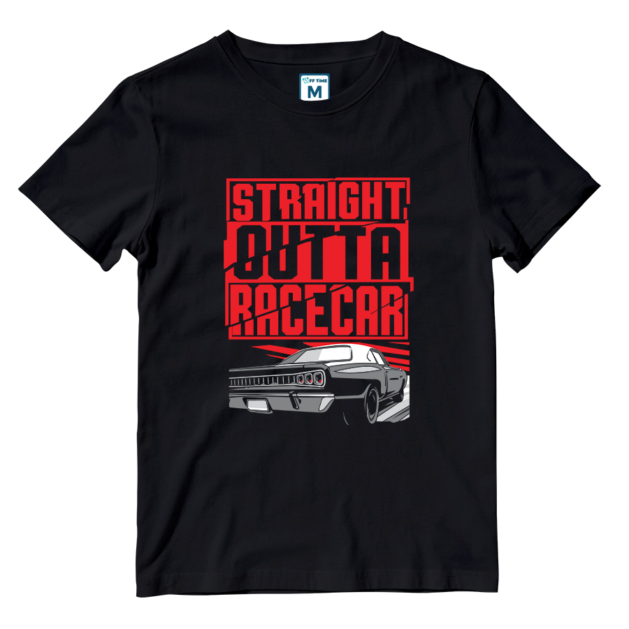 Cotton Shirt: Straight Outta Racecar