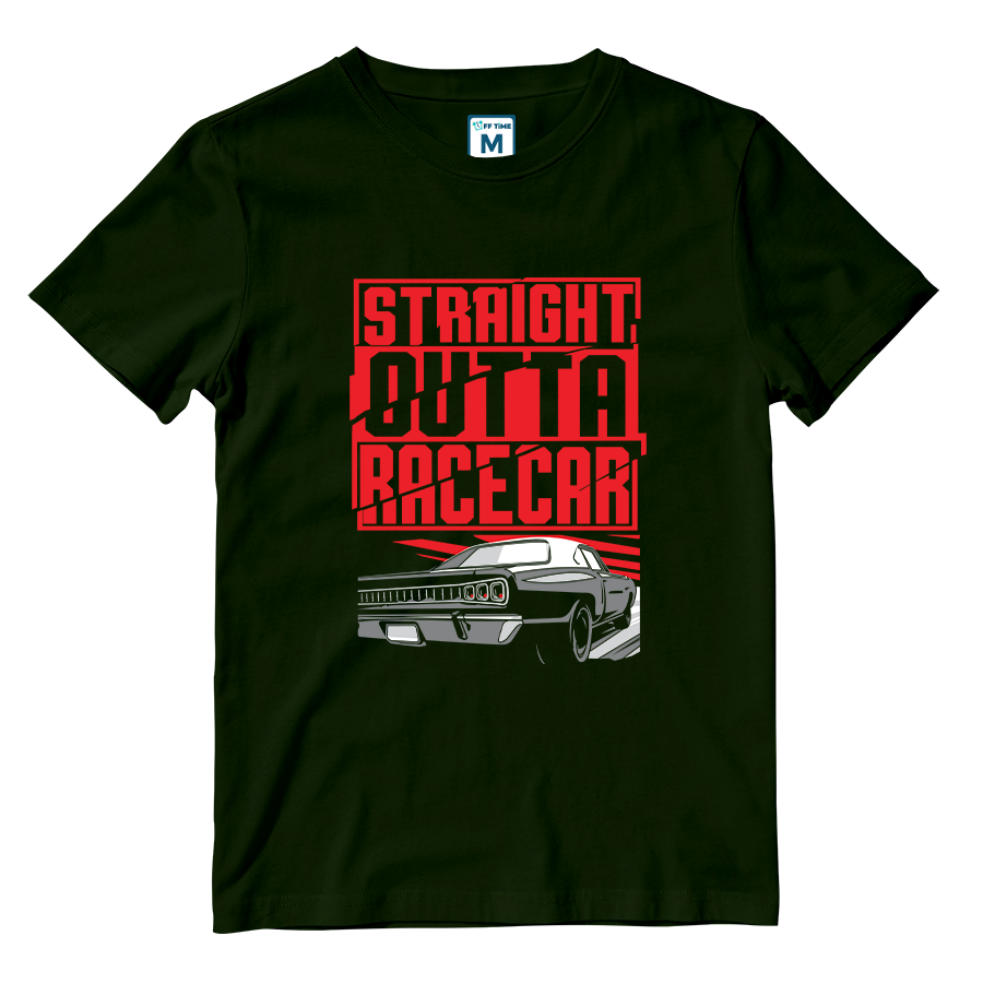 Cotton Shirt: Straight Outta Racecar