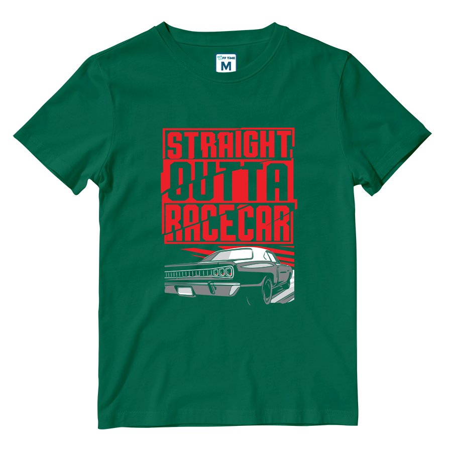Cotton Shirt: Straight Outta Racecar