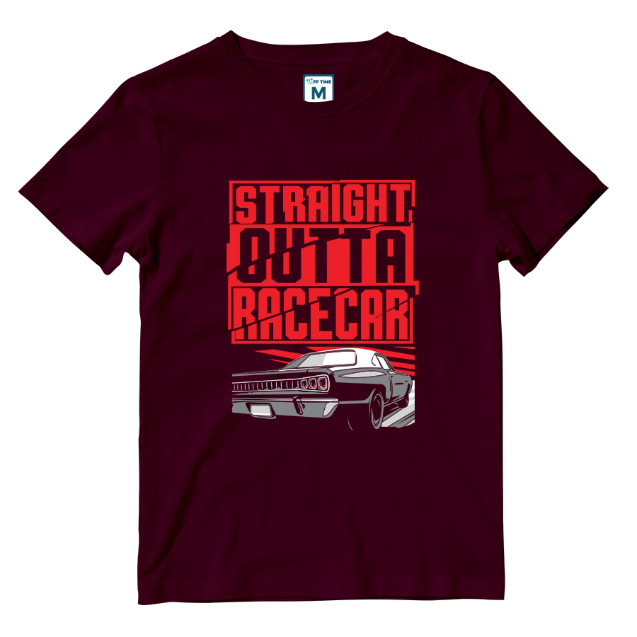 Cotton Shirt: Straight Outta Racecar