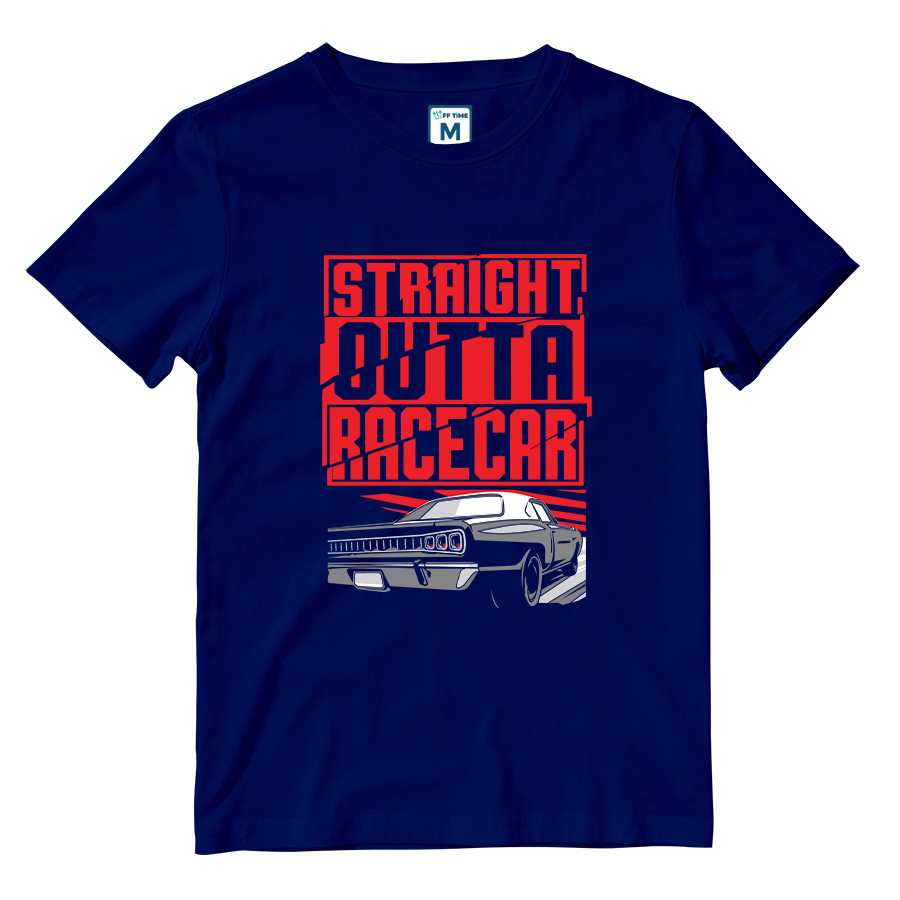 Cotton Shirt: Straight Outta Racecar