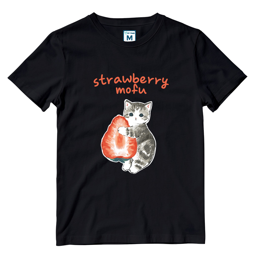 Cotton Shirt: Strawberry Mofu