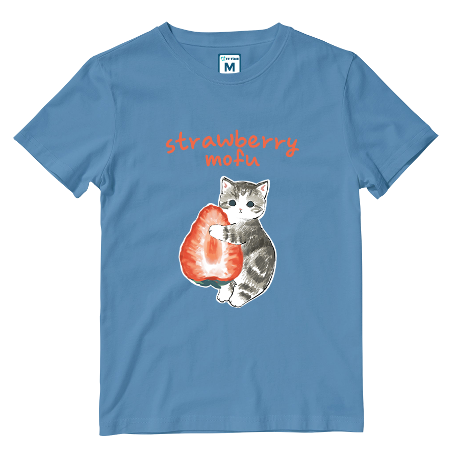 Cotton Shirt: Strawberry Mofu