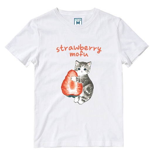 Cotton Shirt: Strawberry Mofu
